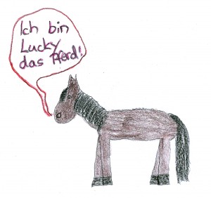 Pferd Lucky