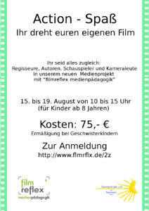 Filmprojekt Sommerferien 2016